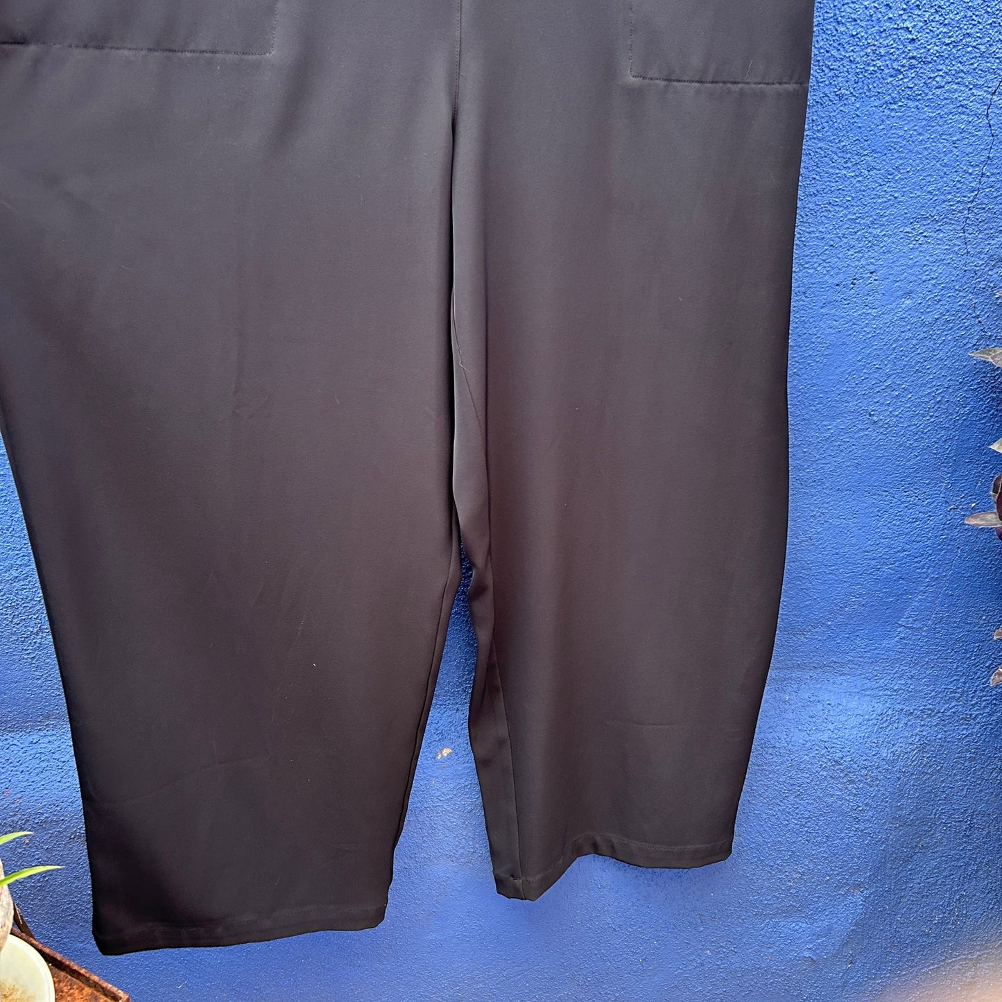 universal standard premier jumpsuit in black