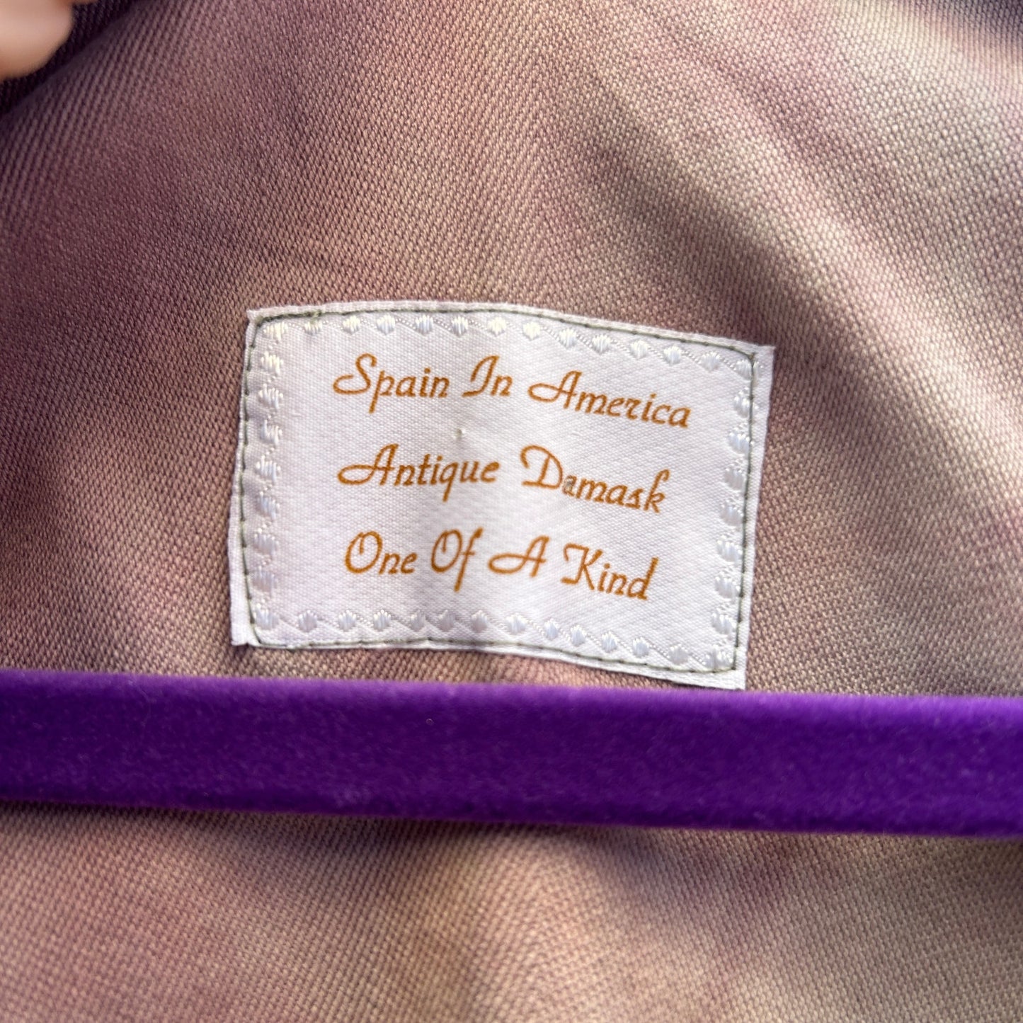 spain in america antique damask bespoke lagenlook duster