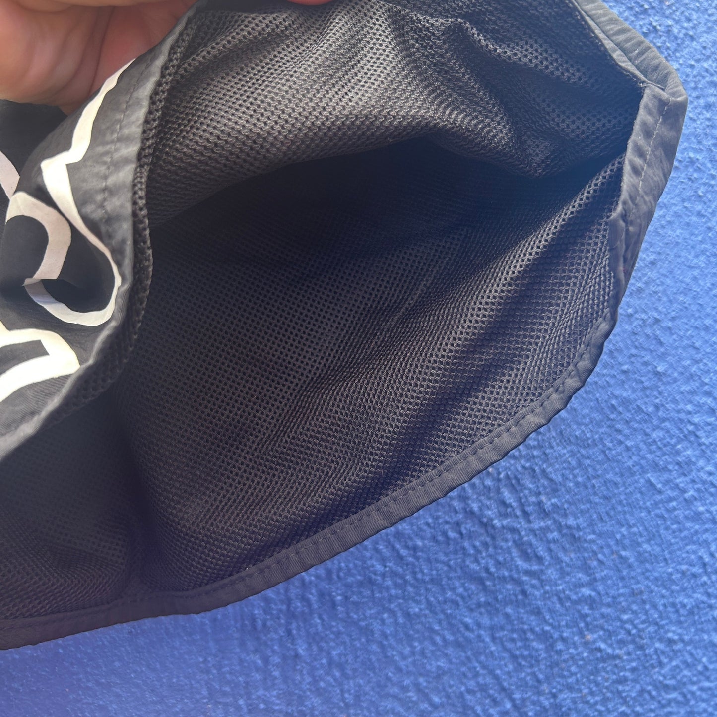 rhude black swim trunk jogging short size large