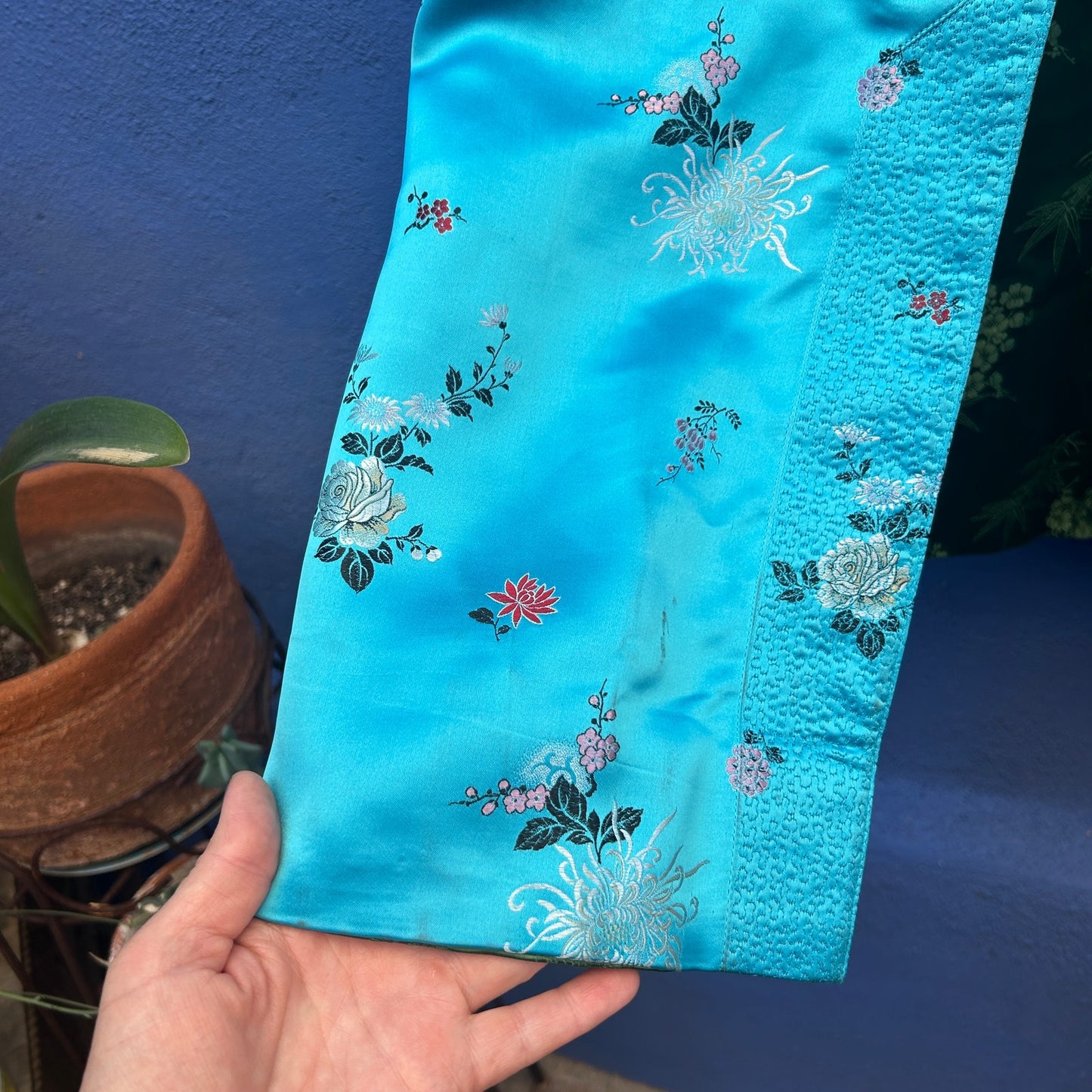 vintage chinese silk reversible jacket