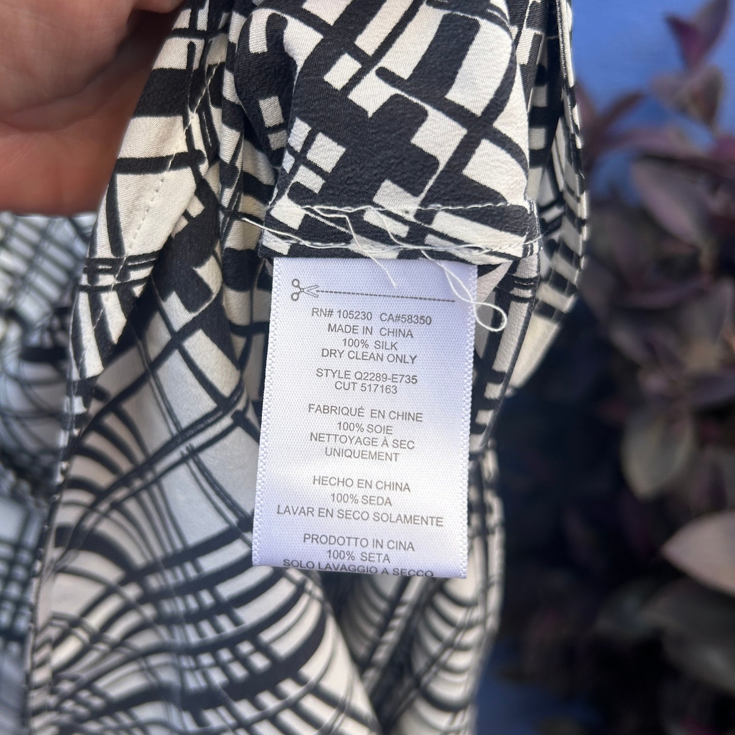 equipment 100% silk plaid button front sleeveless maxi dress