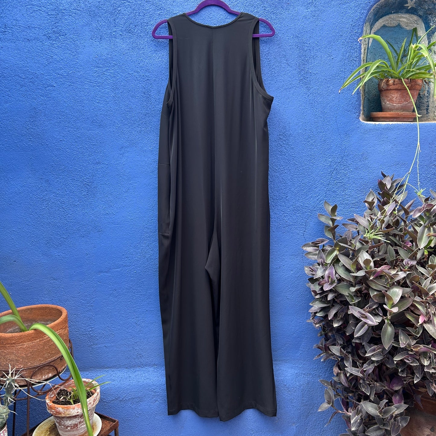 universal standard premier jumpsuit in black