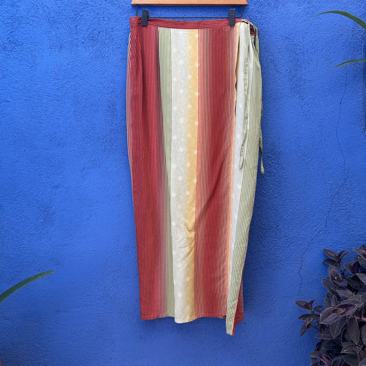 gerry weber faux wrap maxi skirt