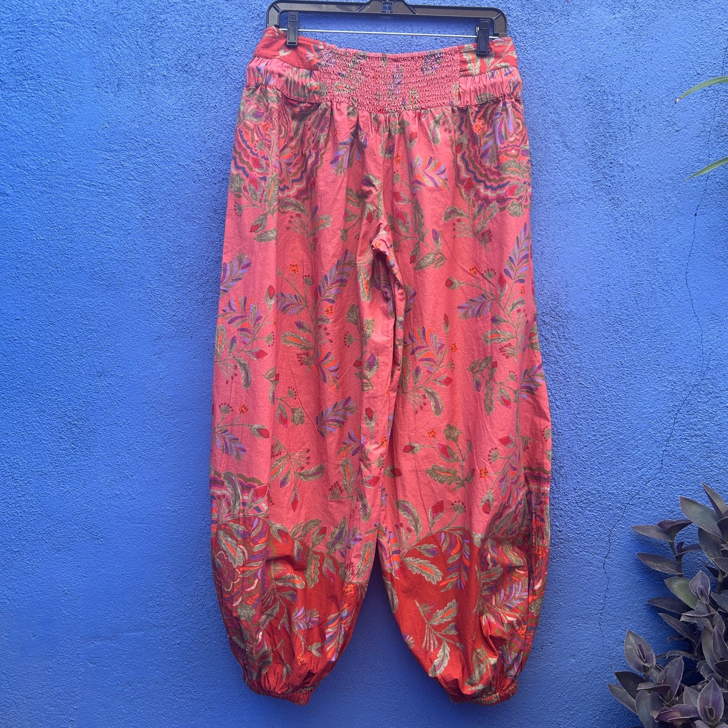free people after glow floral balloon pant