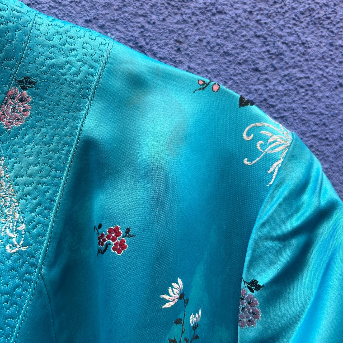 vintage chinese silk reversible jacket