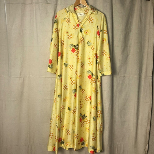 Neiman Marcus Vintage Zip Front Robe Nightgown