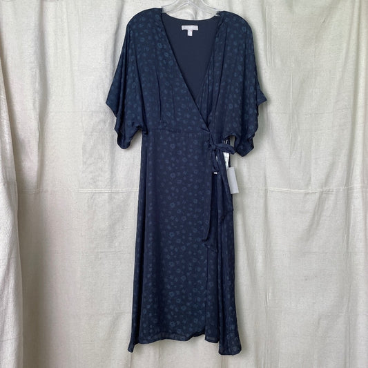 Chelsea28 Navy Iris Wrap Dress - NWT