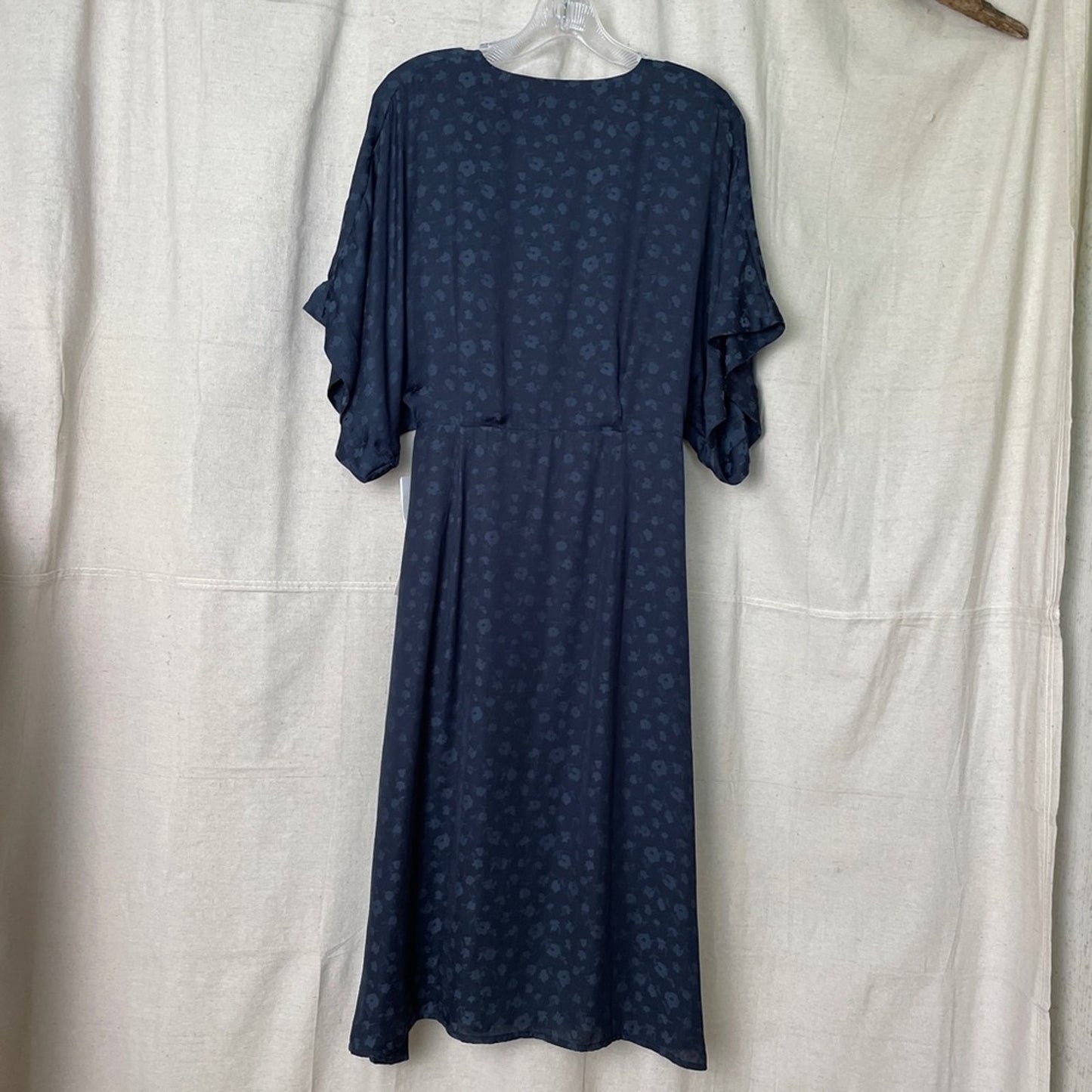 Chelsea28 Navy Iris Wrap Dress - NWT