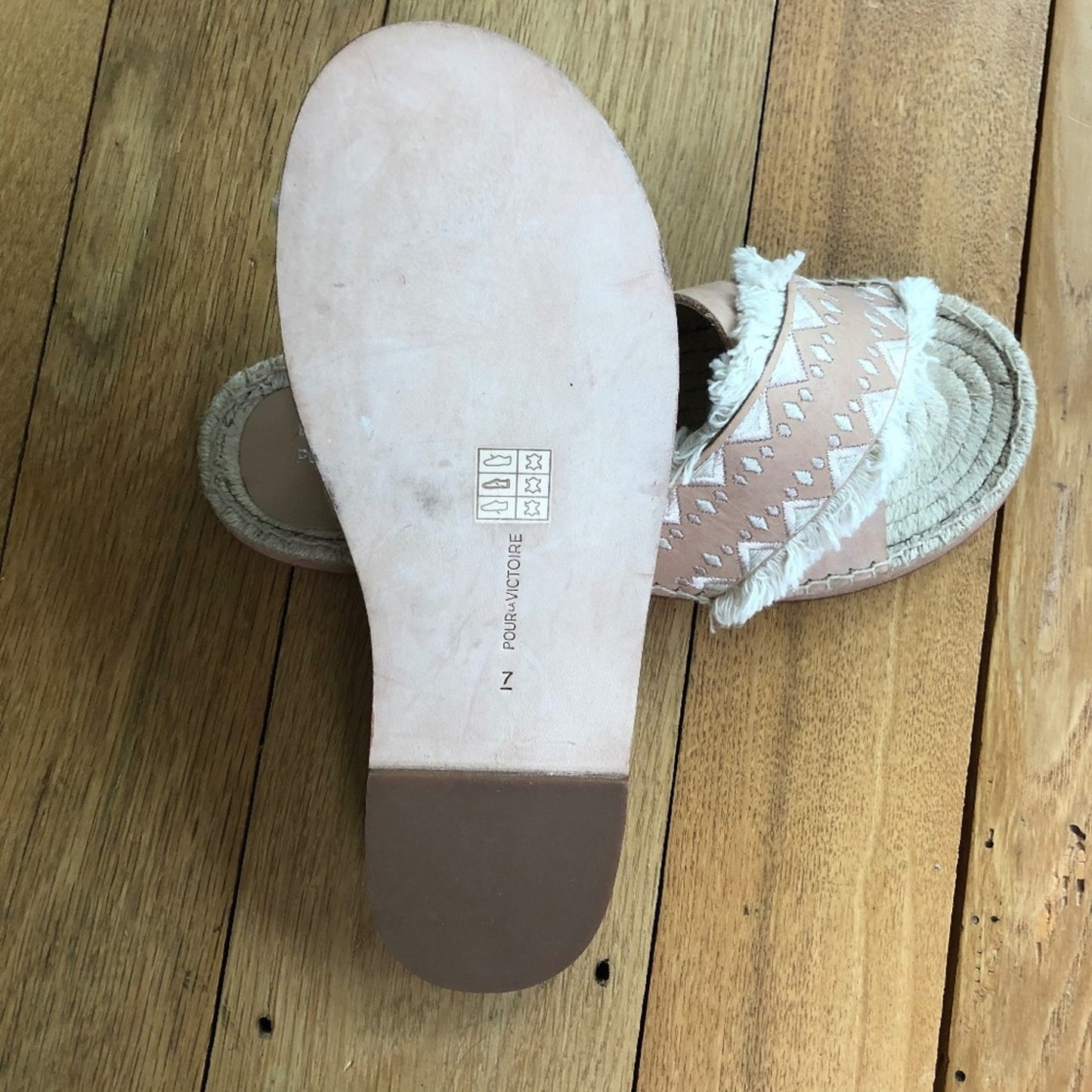 Pour la Victoire Pikko Espadrille Slide Sandals