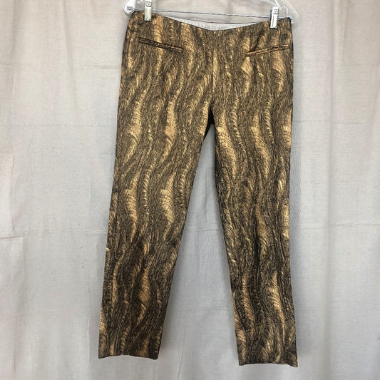 Alvin Valley Thirty-six Brocade Cigarette Pants