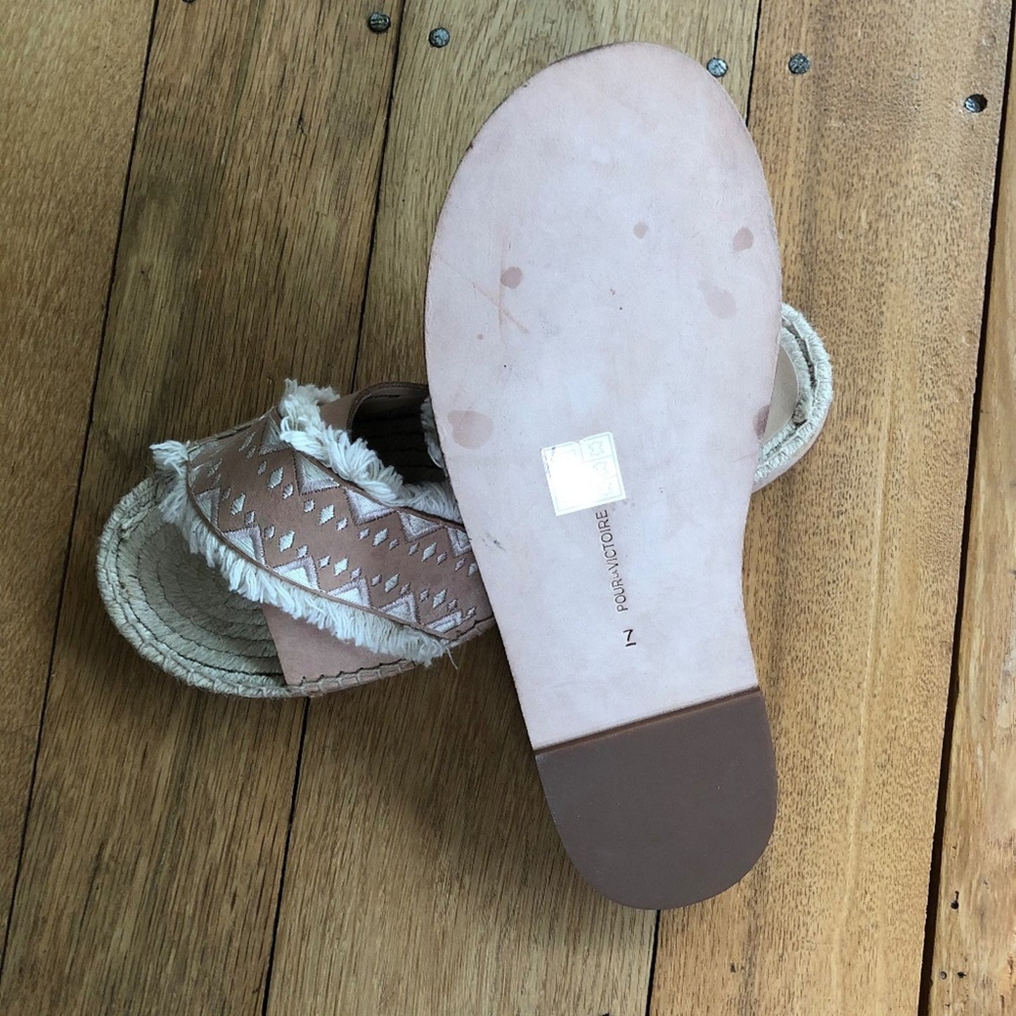 Pour la Victoire Pikko Espadrille Slide Sandals